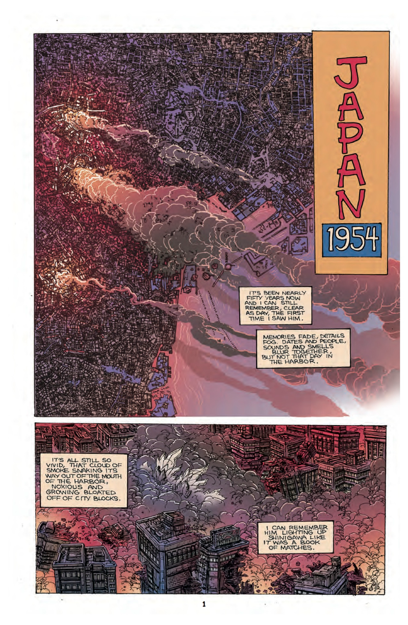 Illustration for article titled This is probably the best-looking Godzilla comic you've ever read